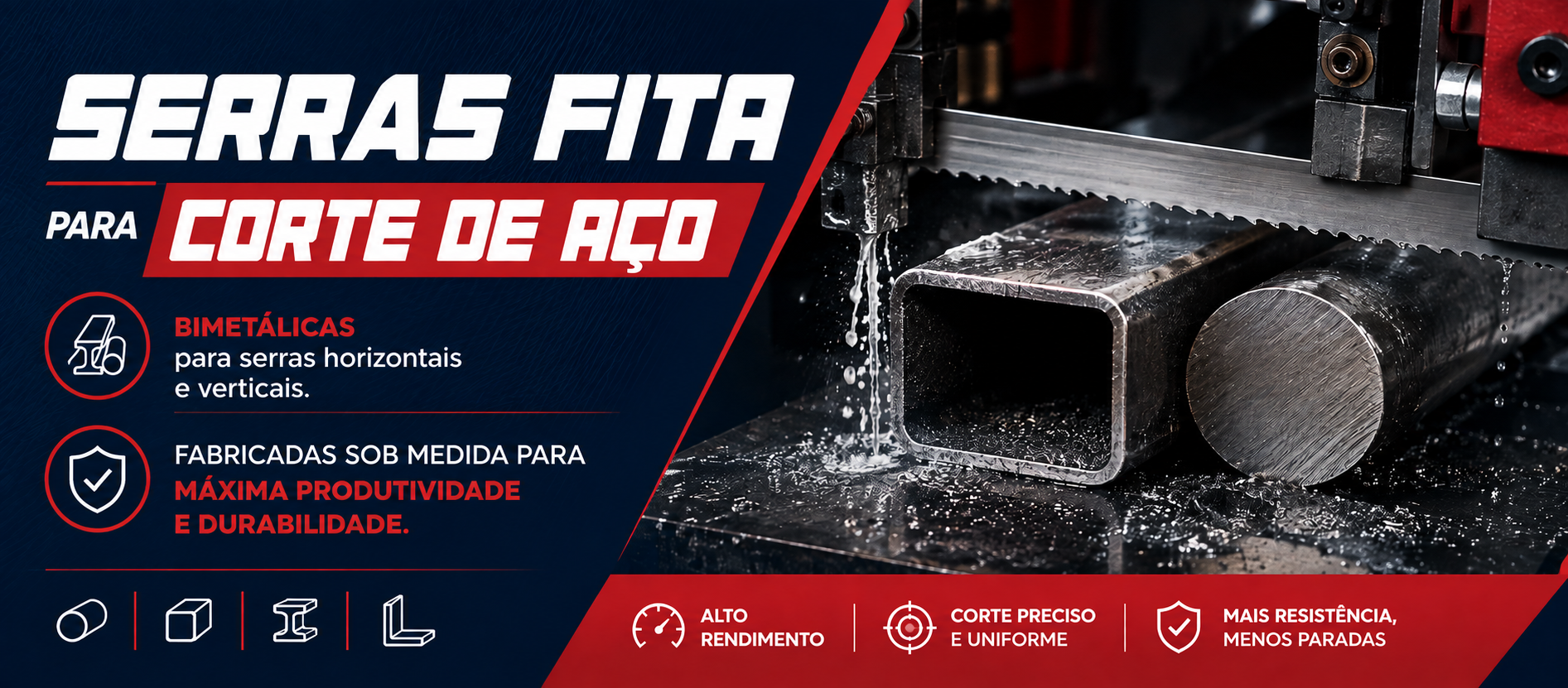 Serra Fita para AÇO